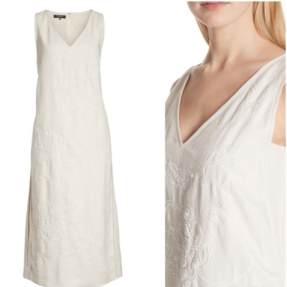 lafayette 148 linen dress